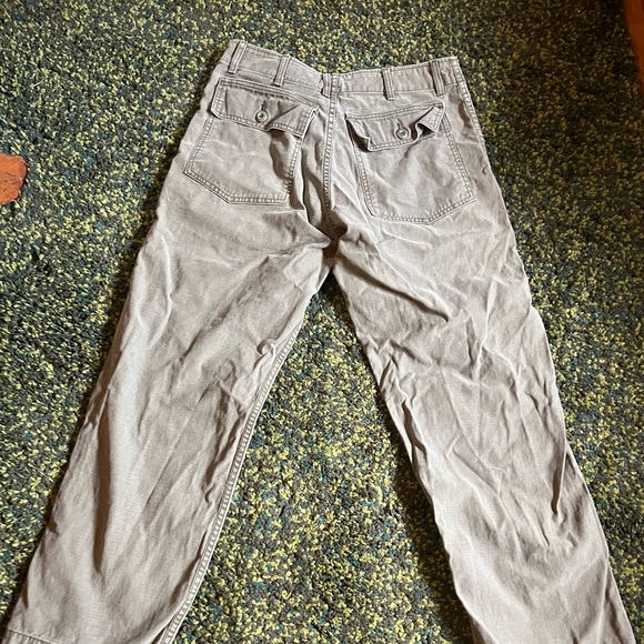 Imogene + Willie Blake military trouser in olive, size small. - Picture 6 of 8